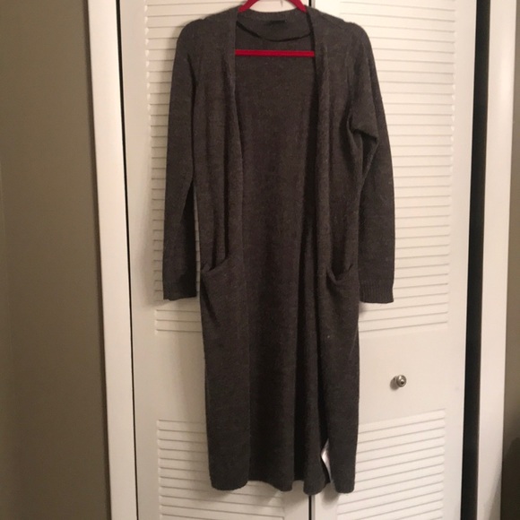 VILLA Long Knit Cardigan Small - Picture 2 of 4